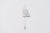 Architrave Lapel Pin-White Gold Plated